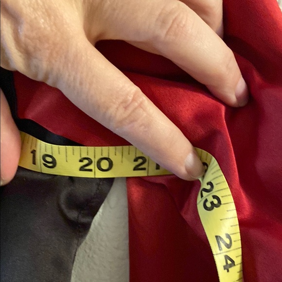 Disney Mulan Mushu Black & Red Satin Bomber Jacket Size Medium X - Picture 10 of 12